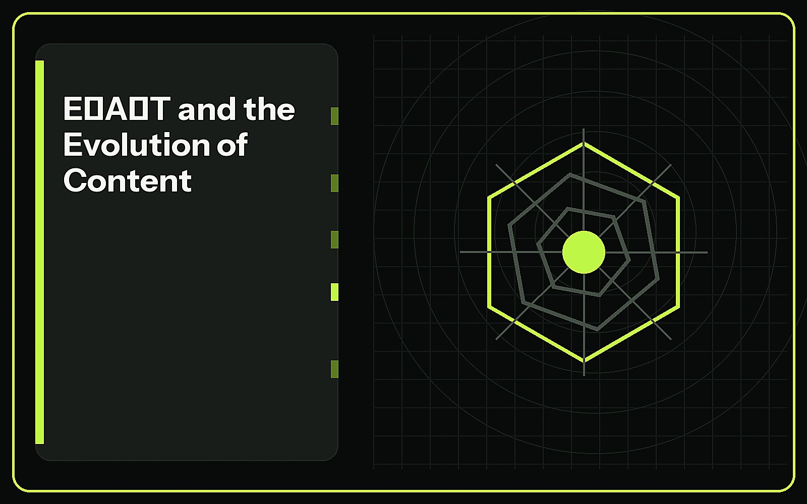 E‑A‑T and the Evolution of Content featured image E‑A‑T and the Evolution of Content featured image