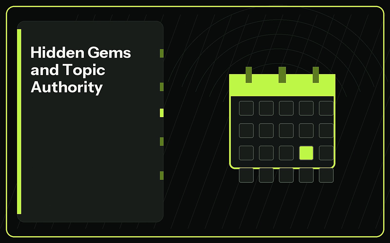 Hidden Gems and Topic Authority featured image Hidden Gems and Topic Authority featured image